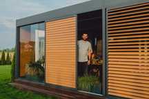 Ruchome deseczki aluminiowe tarasowe Shutters NA WYMIAR
