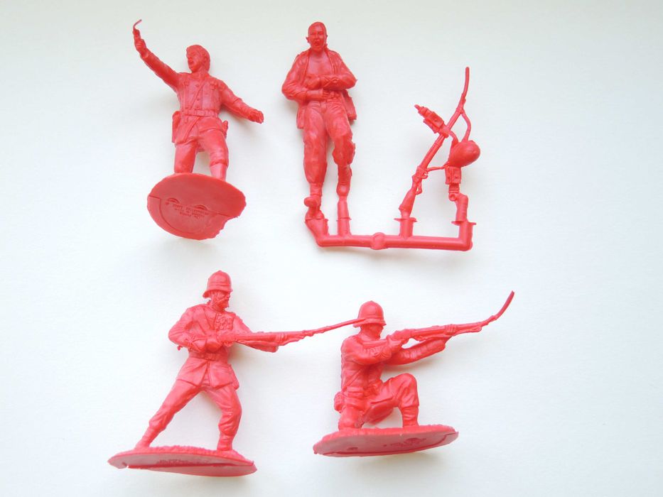 солдатики Британцы 1:32 8штук