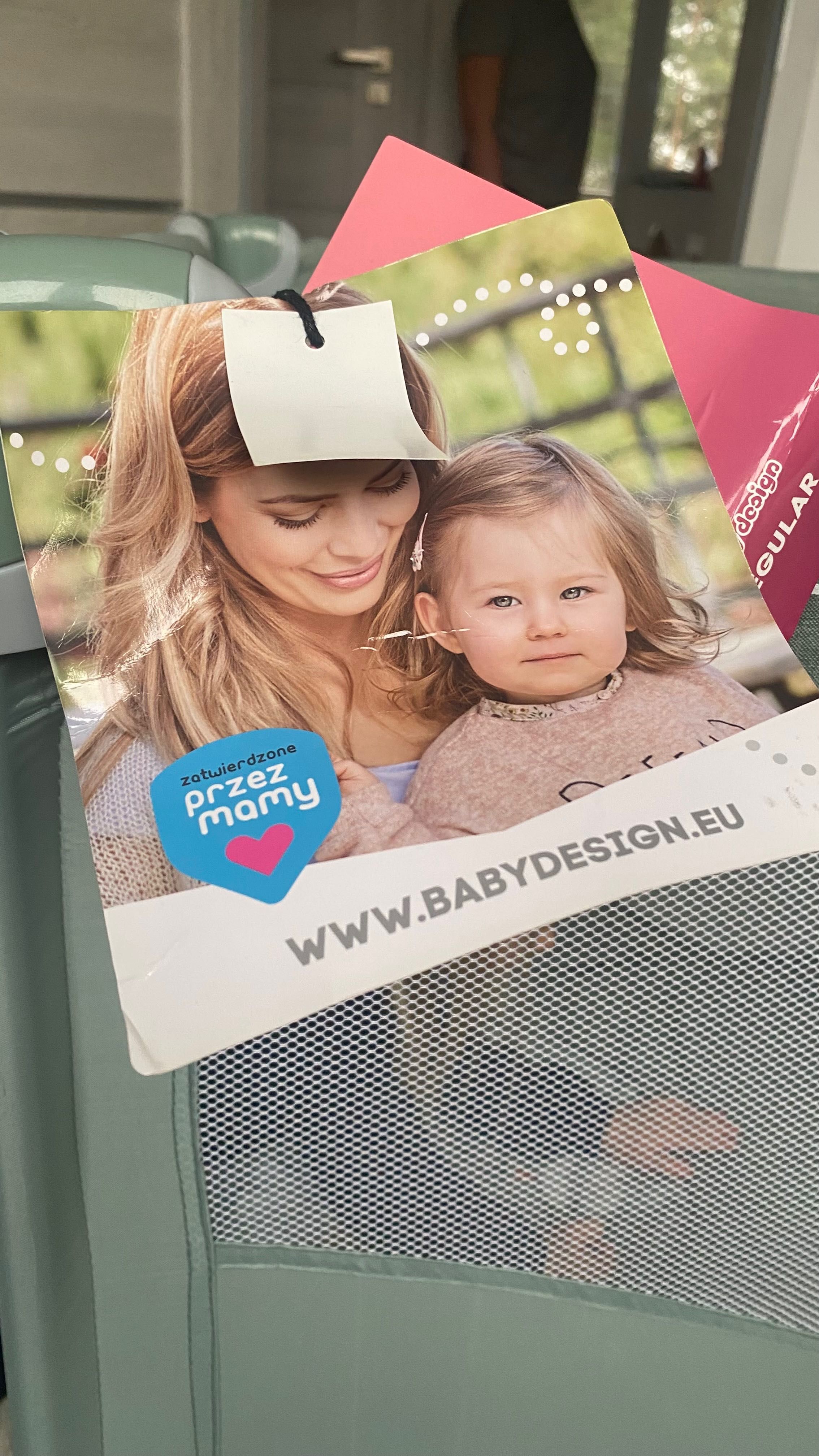 Łóżeczko turystyczne dwupoziomowe Baby Design DREAM REGULAR