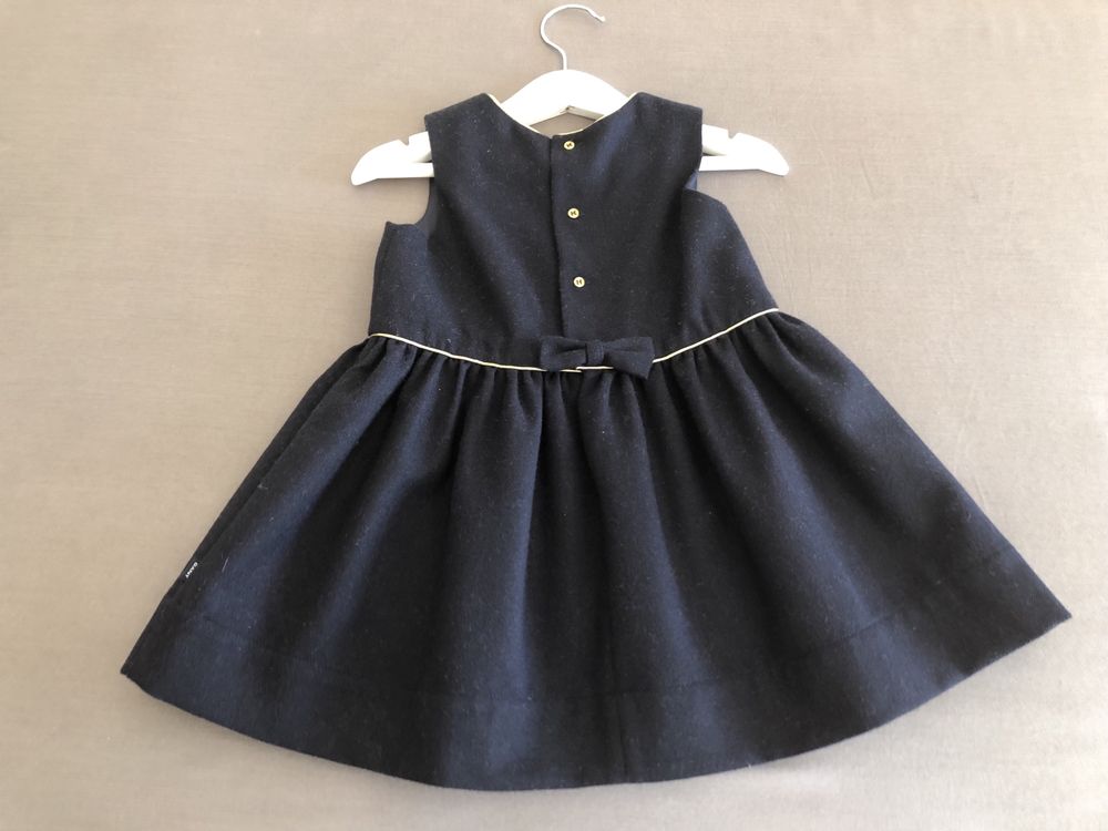 Vestido Gant, azul marinho, 36 meses, como novo