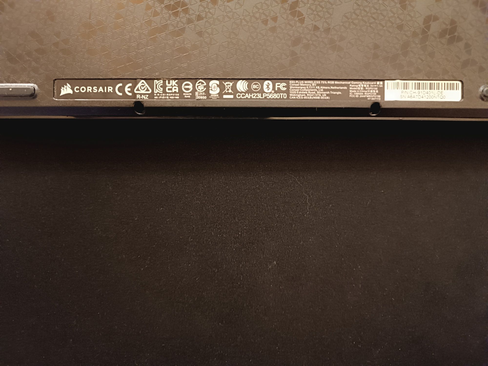 Klawiatura Corsair k65 Plus