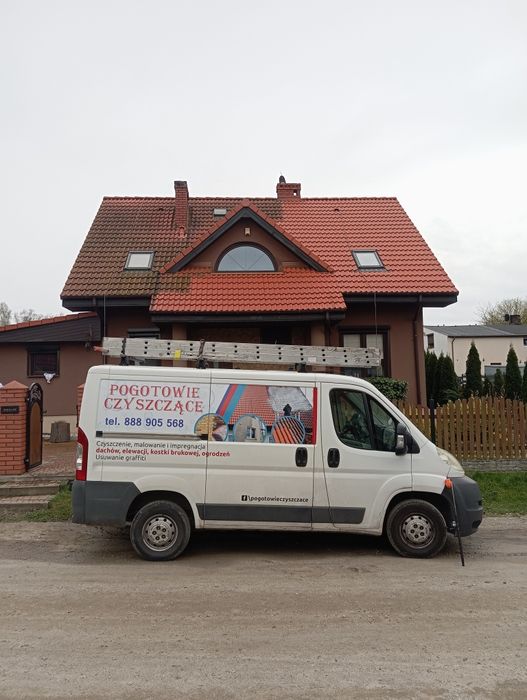 Czyszczenie dachów ,mycie elewacji,czyszczenie kostki brukowej, mycie