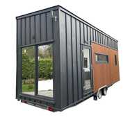 Domek mobilny Tiny House nowoczesny dom na kołach jednospadowy