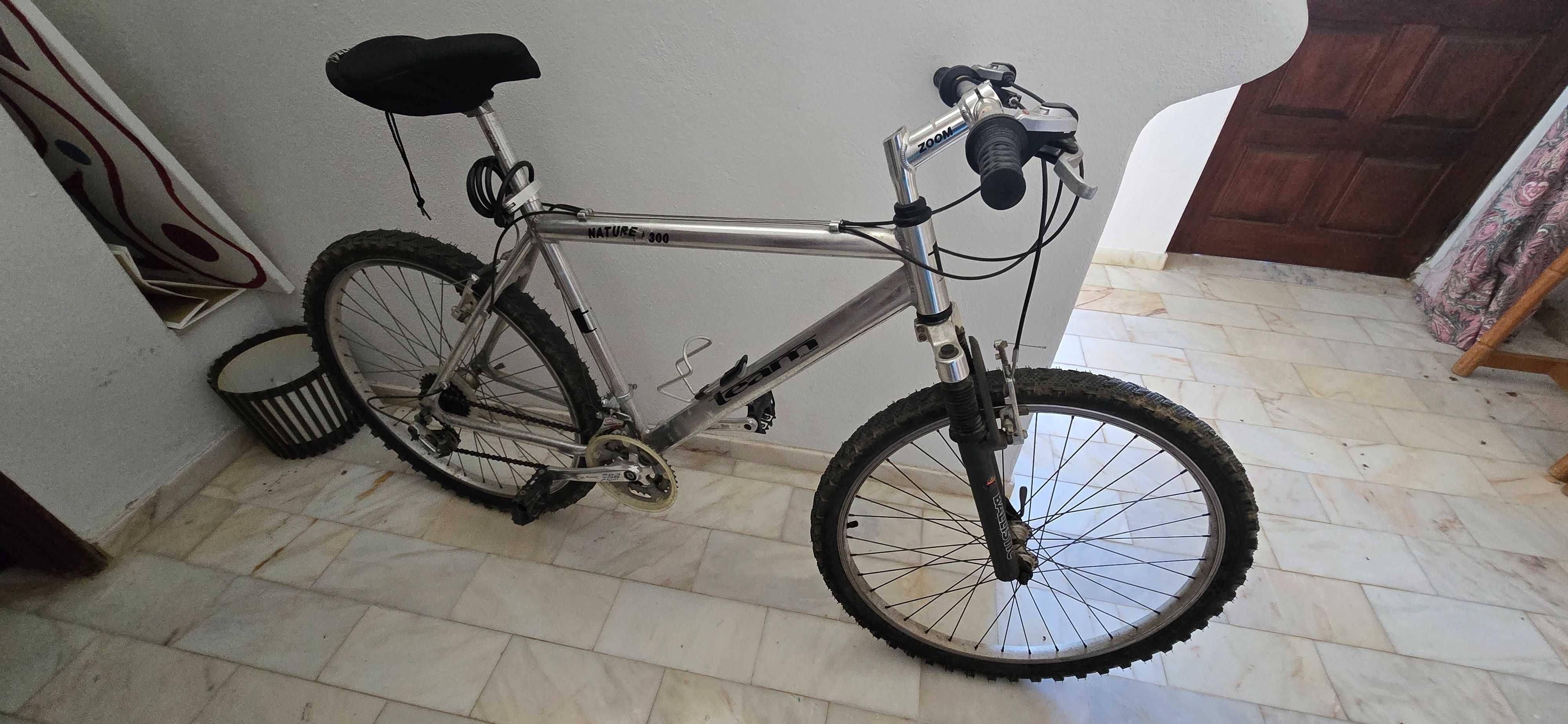 Bicicleta de alumínio