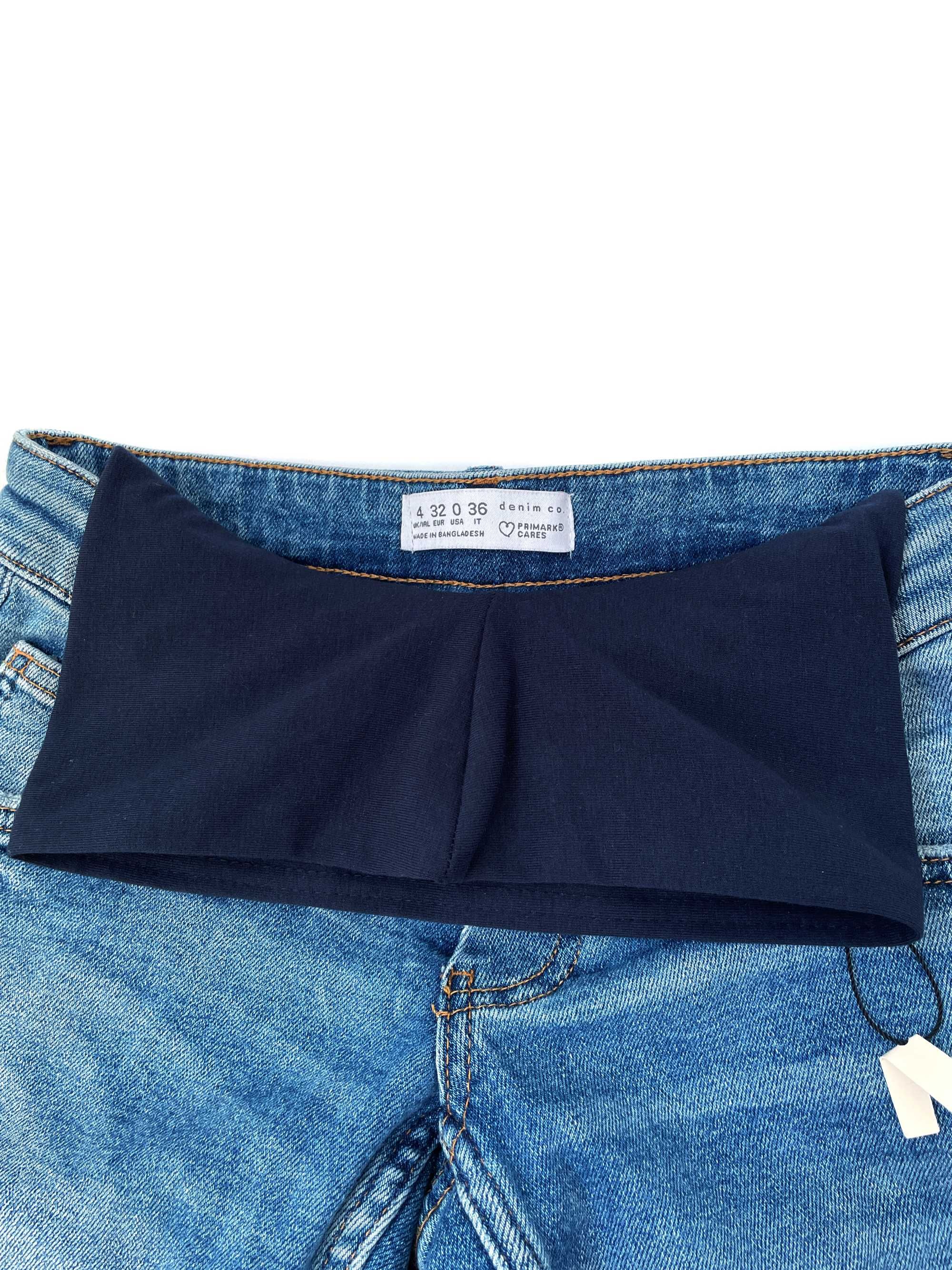 Стильные джинсы для беременных Primark Mom Parenthood Jeans, XXS/XS