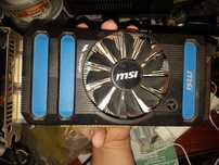 Полностью исправная видеокарта MSI GTX650