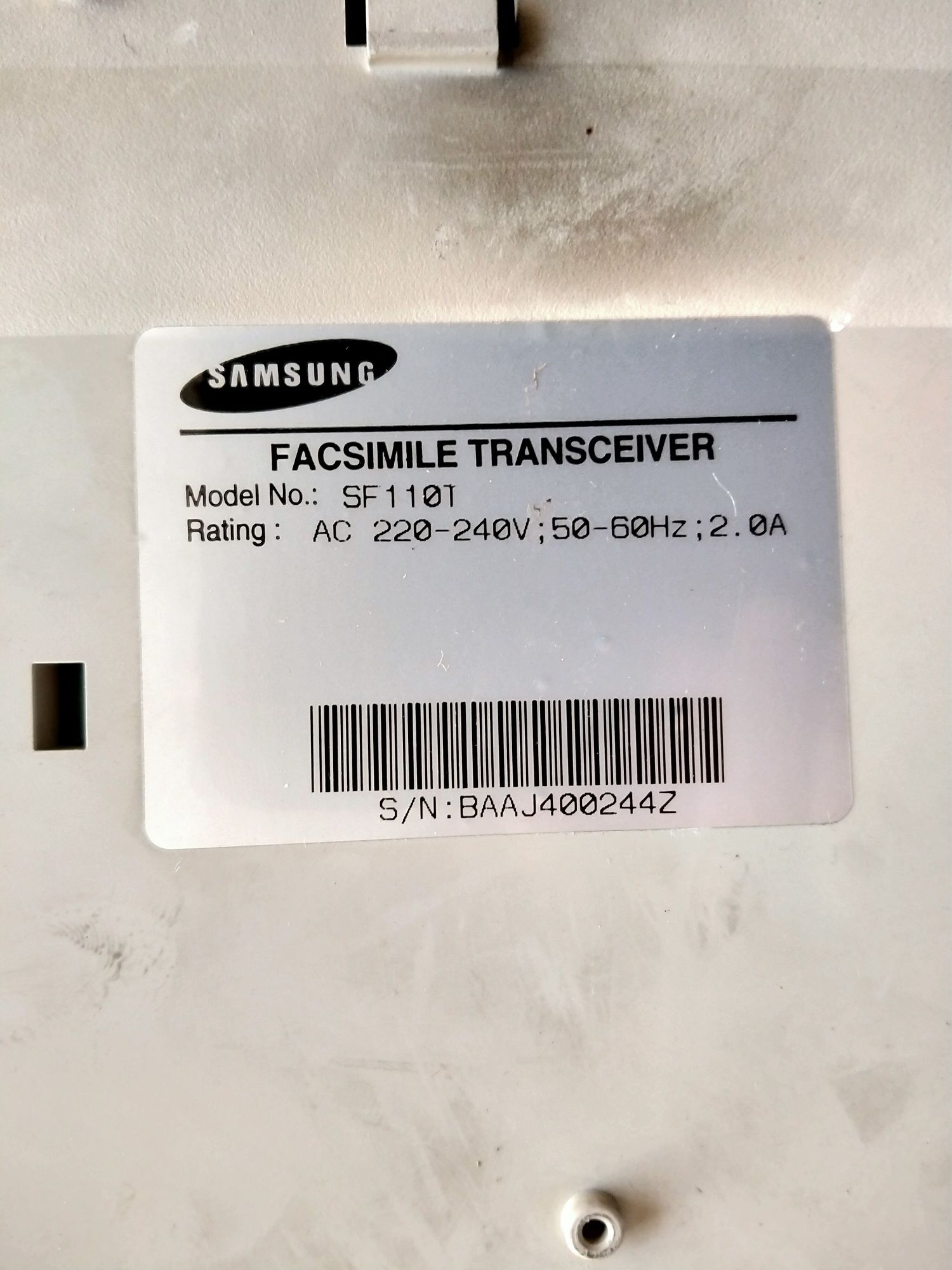 Факсимильный аппарат SAMSUNG SF 110T