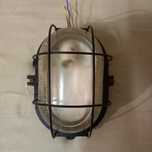 Lampa przemysłowa kanałowa odrestaurowana