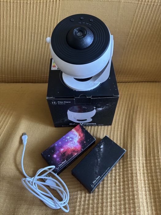 Проектор-нічник зоряного неба Galaxy Projector, світильник, планетарій