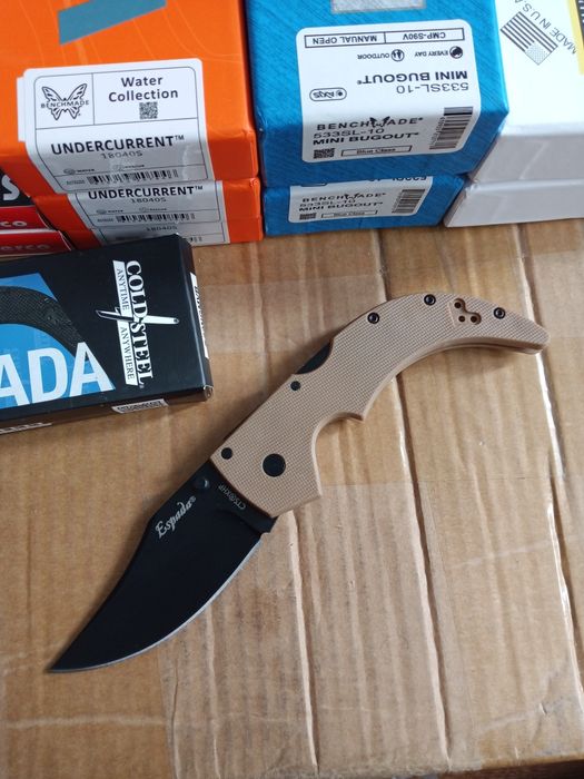Cold Steel Espada Medium 440c to wygodny i charyzmatyczny nóż składany