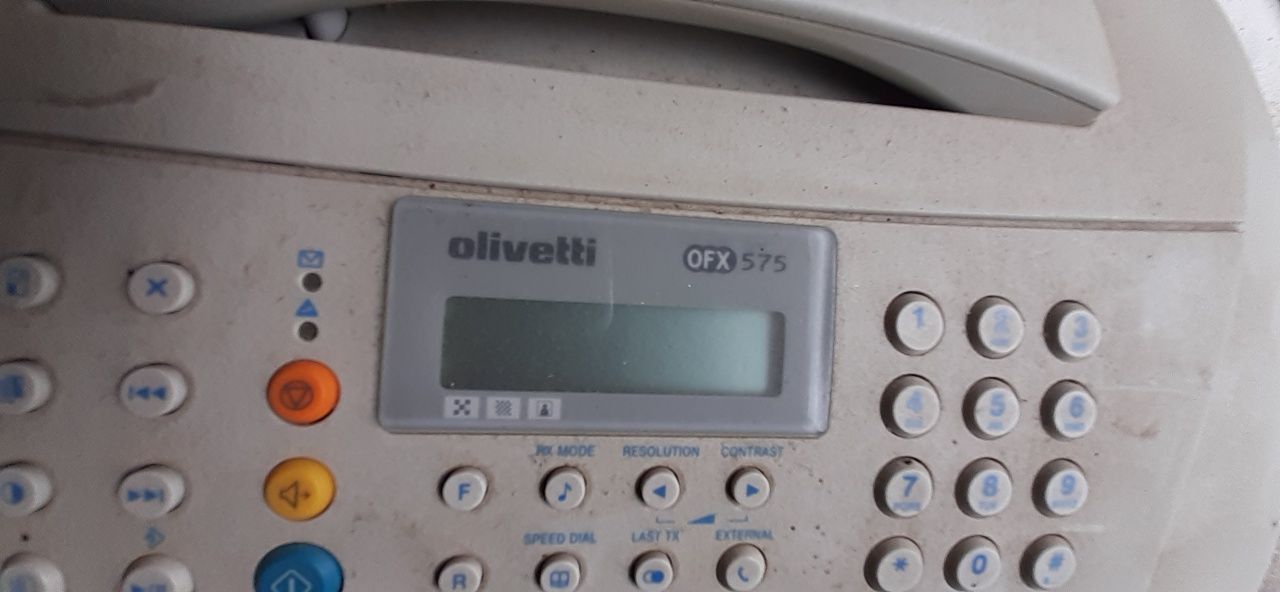 Fax com telefone incorporado- Vintage a funcionar