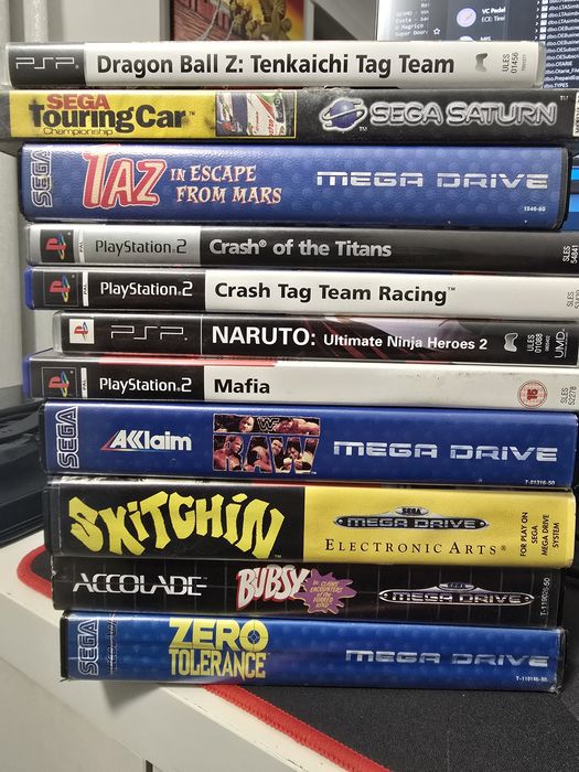 Jogos mega drive ps2 wii saturn
