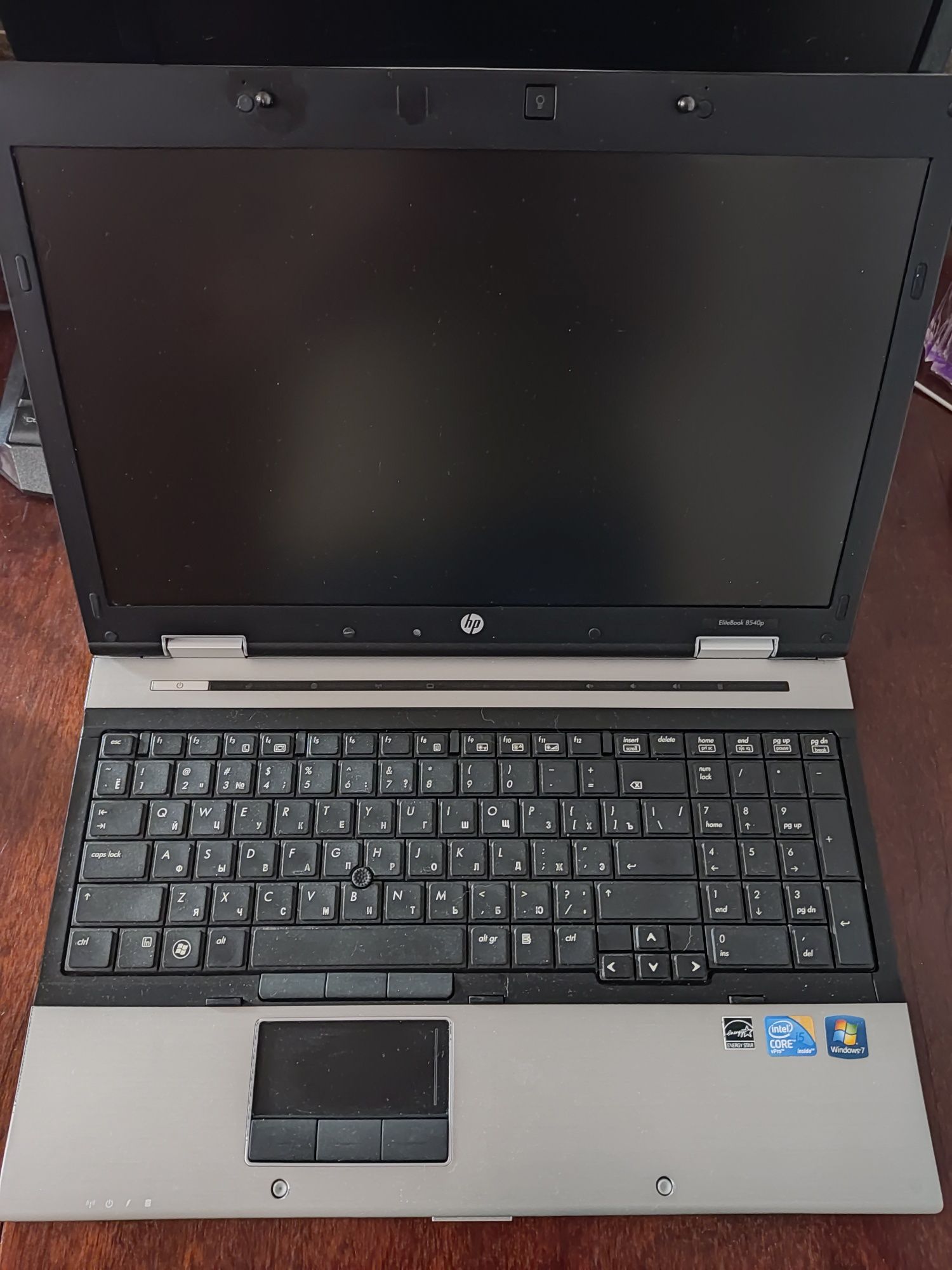 Ноутбук HP	EliteBook 8540p