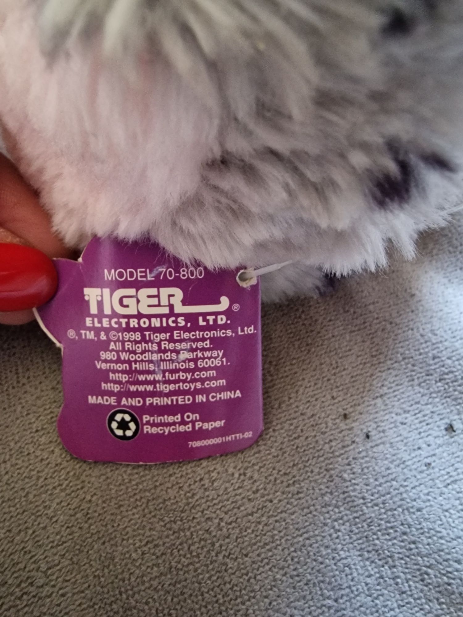Furby tiger 1998