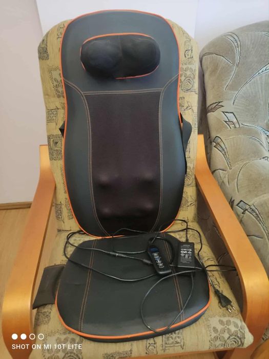 Mata masująca na fotel