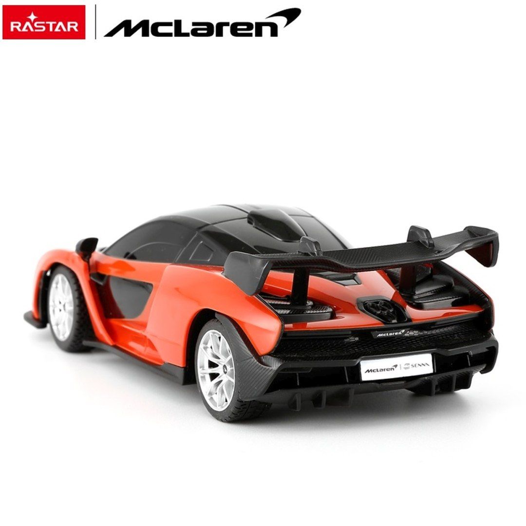 Auto samochód zdalnie sterowany  1:24 McLaren Senna Pomarańczowy