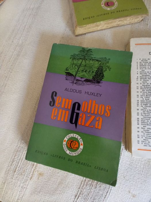 Três livros de Aldous Huxley Admirável Mundo Novo
