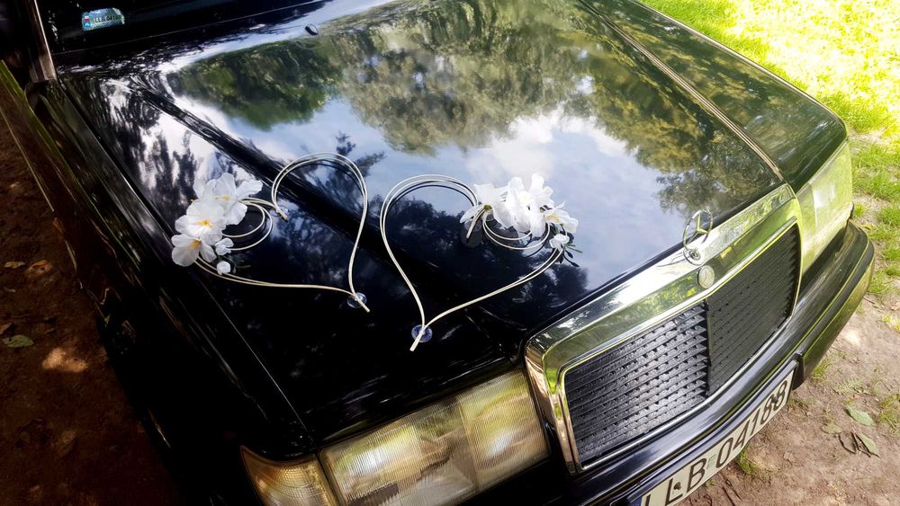 SERCA na Slub Dekoracja samochodu OZDOBY 2 szt.