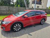 Honda Civic Tourer 1.8 i-VTEC AUTOMAT| Mały przebiegI BEZWYPADKOWA
