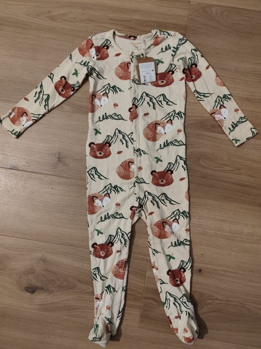 Śpioszki piżamka pajacyk z długim rękawem rozm. 98 nowe coccodrillo