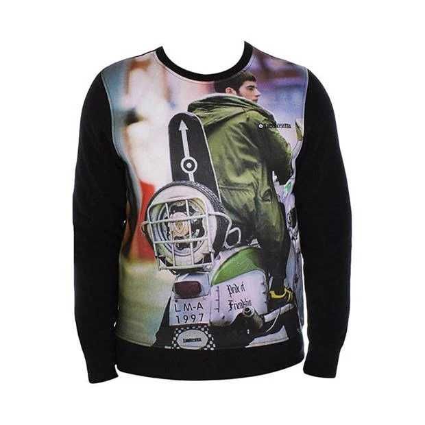 LAMBRETTA Skuter Nowa Bluza Męska Sweter M-L-XL Oryginalna 100%