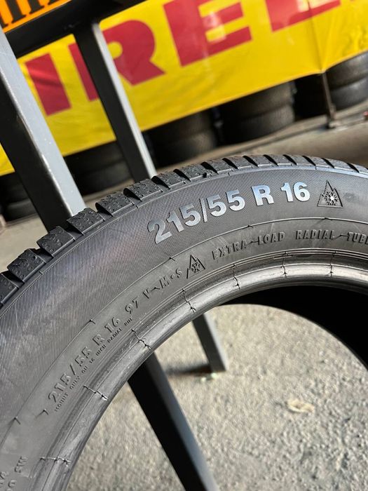 Шини 215/55 r16 97V Continental Зима 4шт (907)