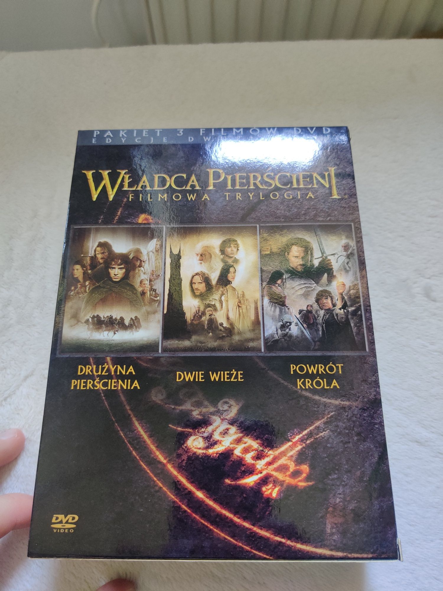 Władca pierścieni trylogia DVD