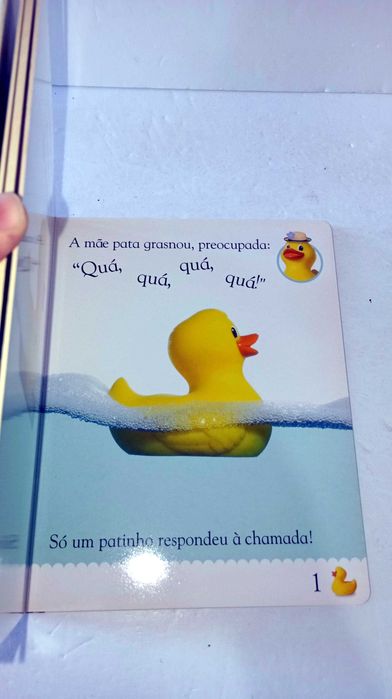 Um Patinho  foi hoje Nadar- Bebé Brinca