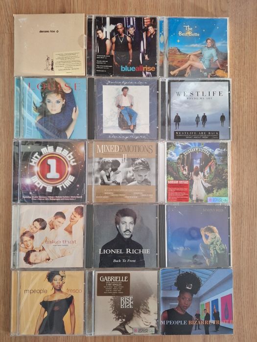 CDs pop rock e outros