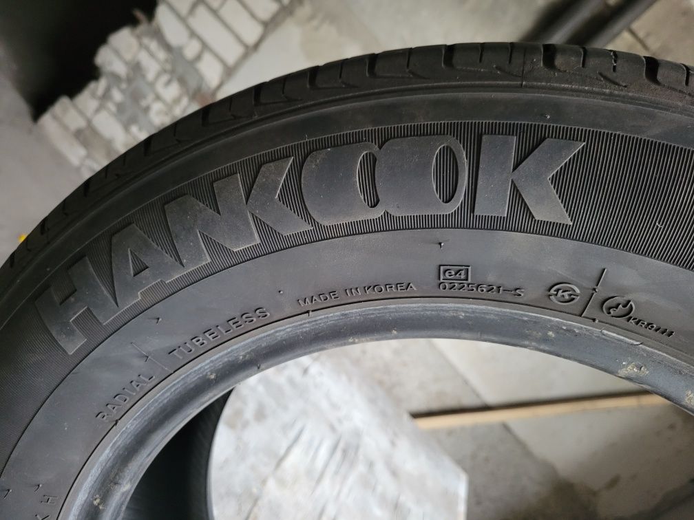 215/65/R16 Hankook Optimo k406 2шт, пара, летние шины, 5мм, идеал