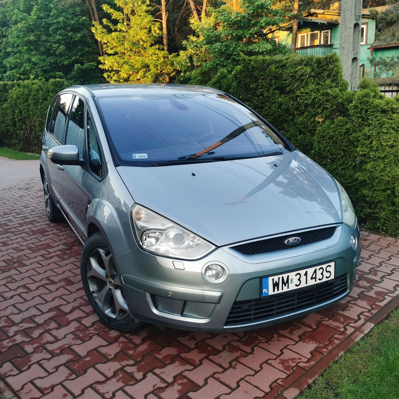 Ford s-max 2008r 2.0D automat Convers+ grzane fotele xenon