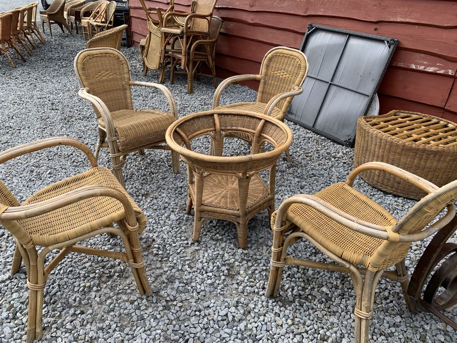 meble fotele ogrodowe rattanowe