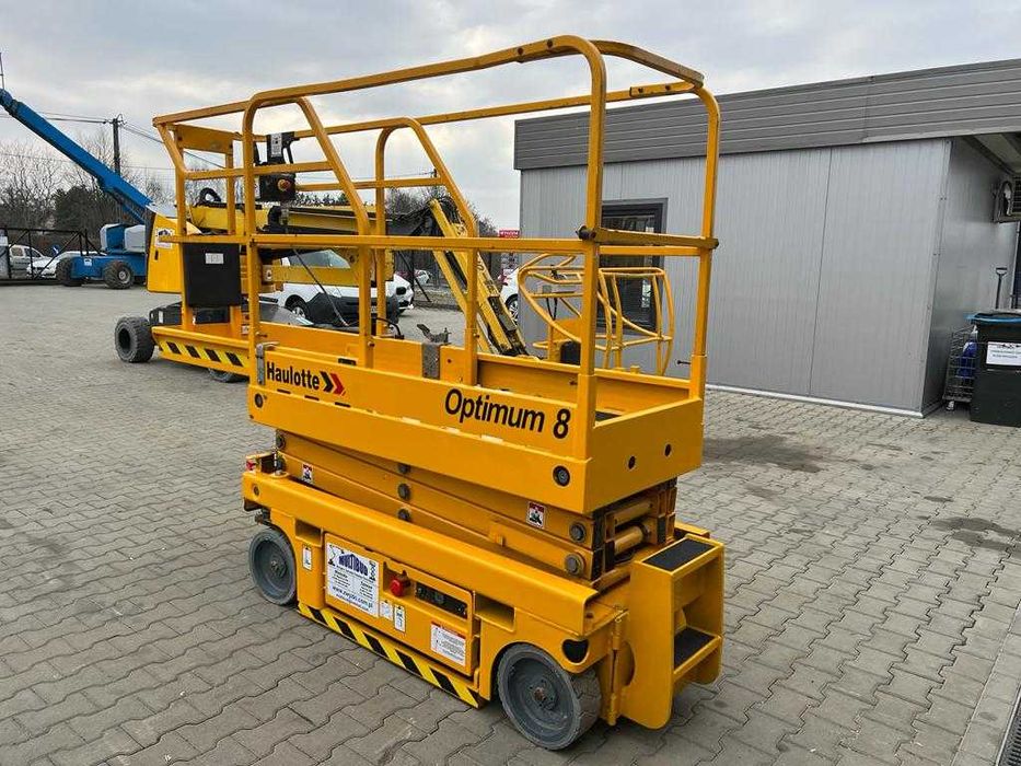 Wynajem podnośnika zwyżka 8 metrów HAULOTTE JLG GENIE MANITOU