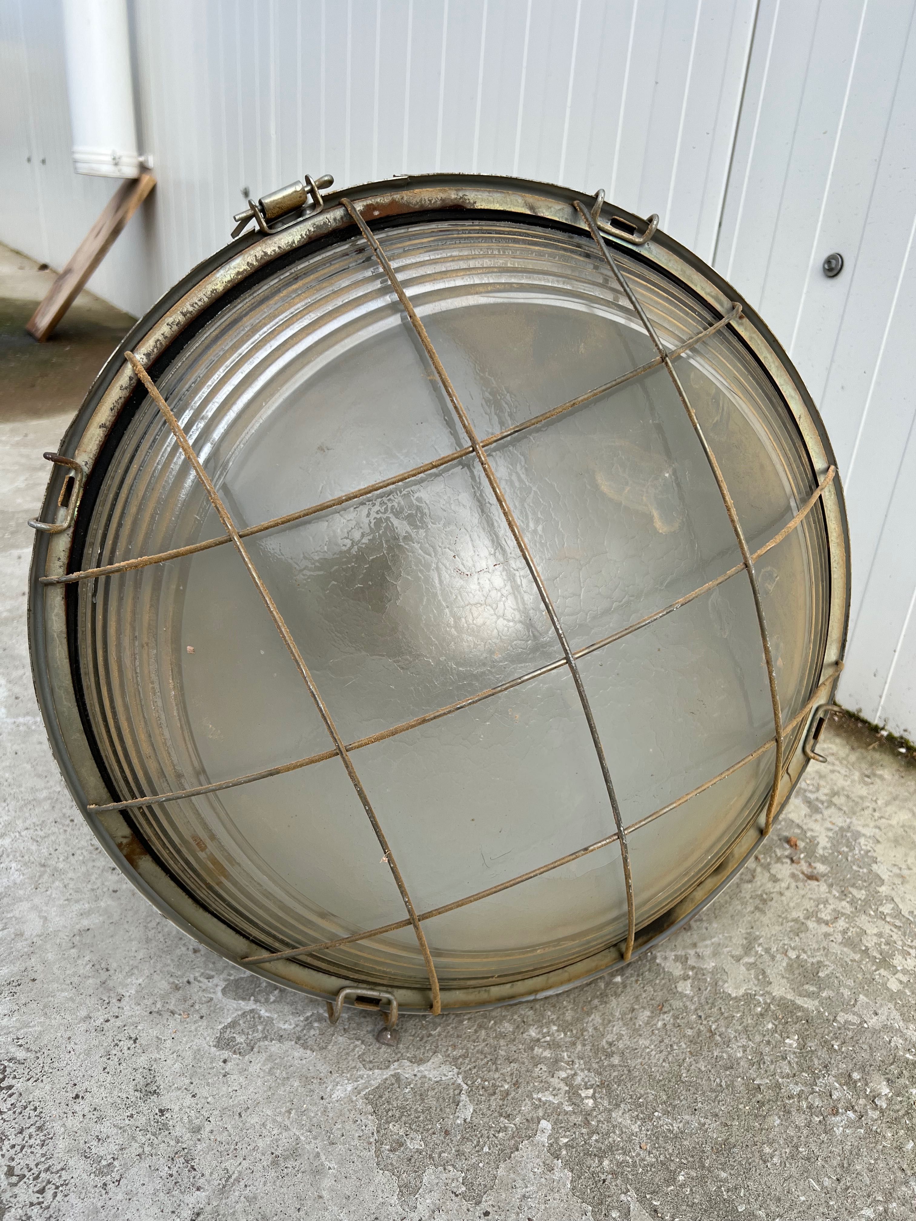 Lampa Przemysłowa LOFTOWA. UNIKAT 1987r.