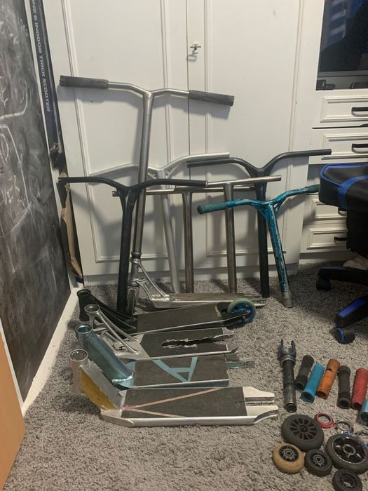 Części do hulajnogi wyczynowej (zamienie za rower mtb)