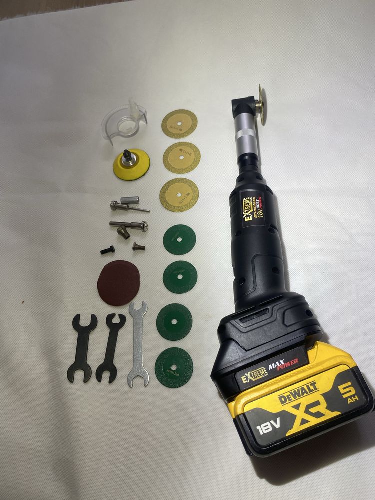 Szlifierka Kątowa Mini /Precyzyjna Pasuję do akumulatora Dewalt/Makita