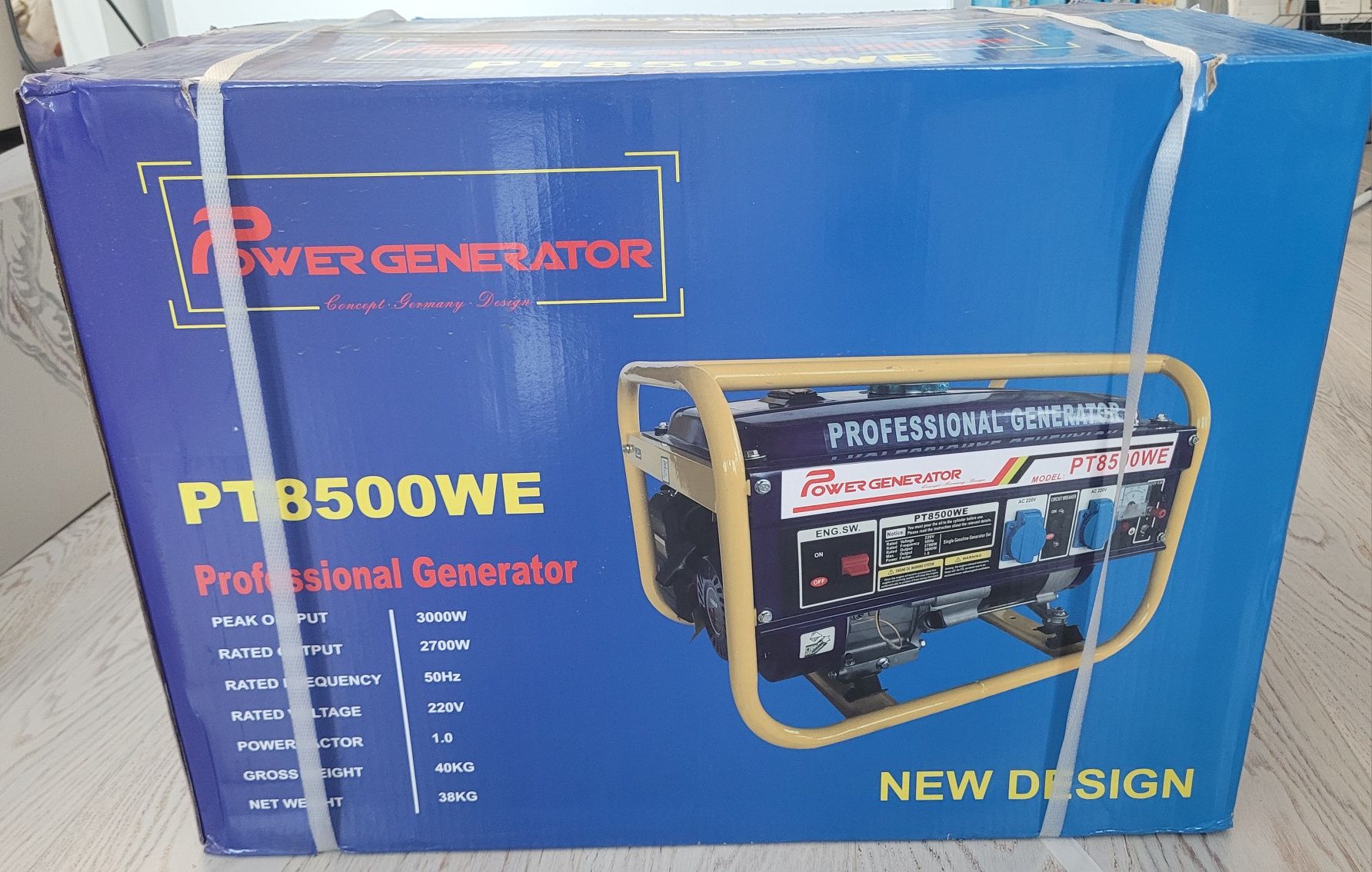 Agregat prądotwórczy POWER GENERATOR PT8500WE