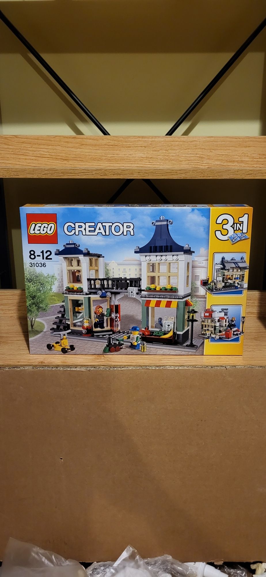 Lego Creator 3w1 31036 Sklep z zabawkami i owocami nowy zestaw