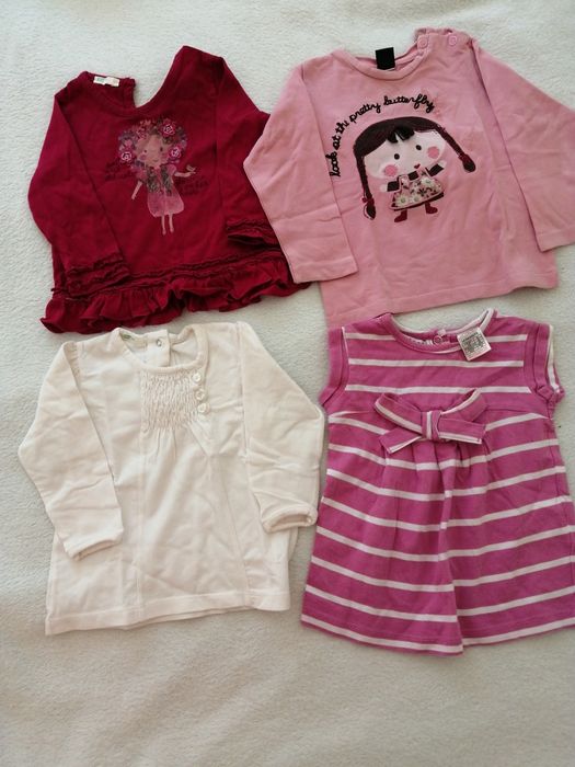 Roupa menina 6 meses a 24 meses (2 A)