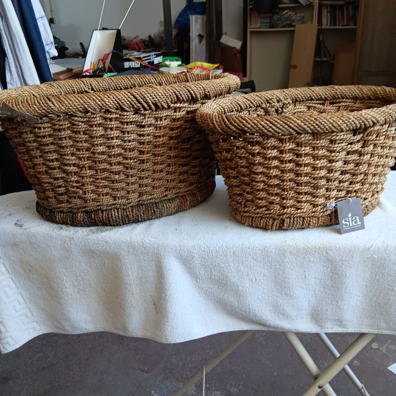 Cestos decorativos da marca SIA