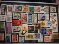 Znaczki pocztowe zbiór z różnych lat