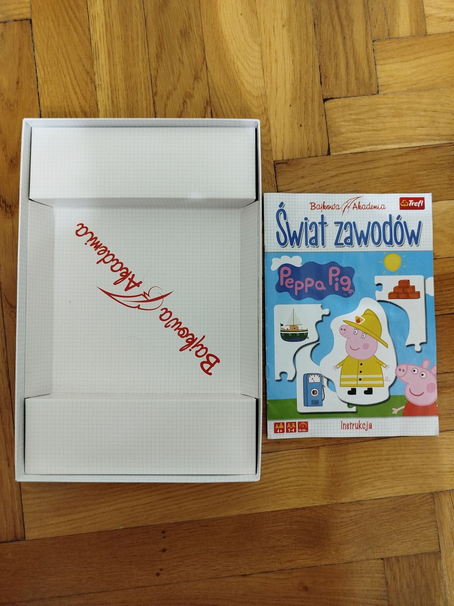 Puzzle 40 elementów 4+ Świnka Peppa Świat Zawodów firma Trefl