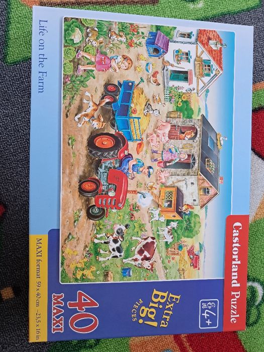 Puzzle Farma 40 elementów  5 +