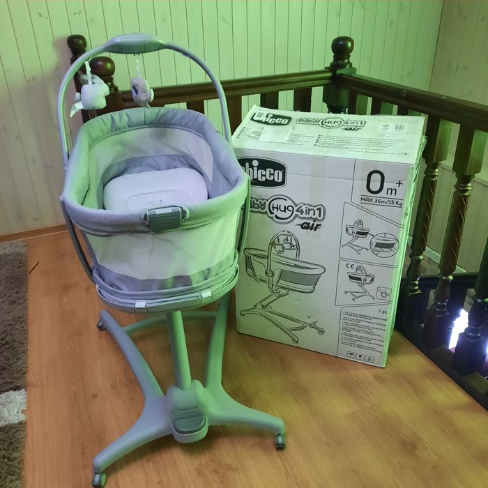 Ліжечко-стілець Chicco baby hug 4 in 1 air