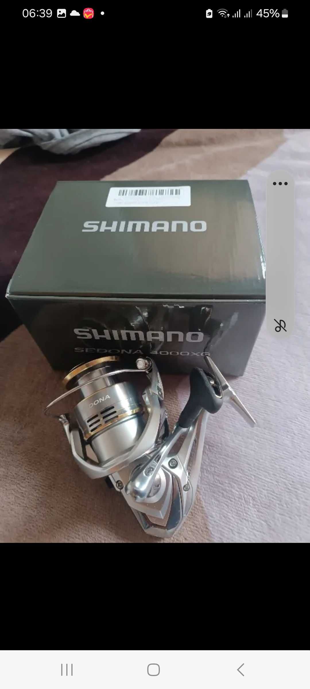 Катушка рыболовная SHIMANO SEDONA 4000 , новая .