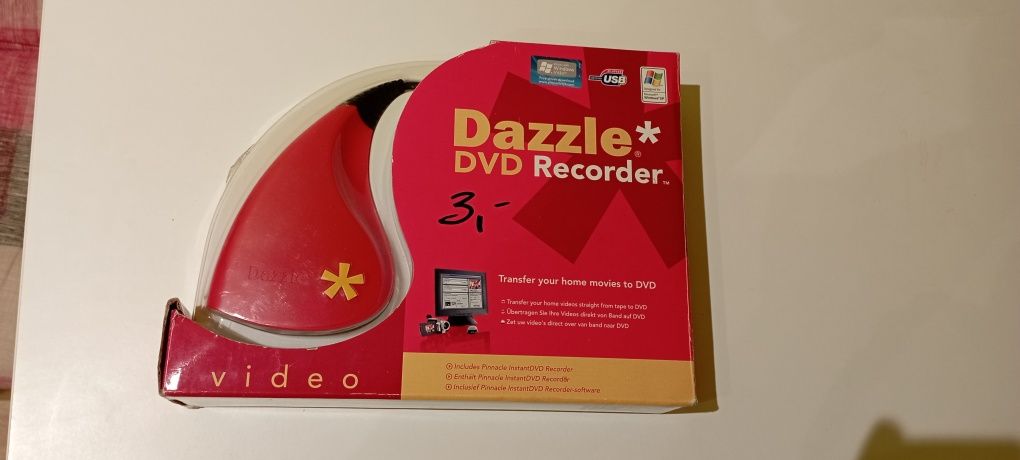 Рекордер Dazzle для відеокасет VHS, DVD та іншого