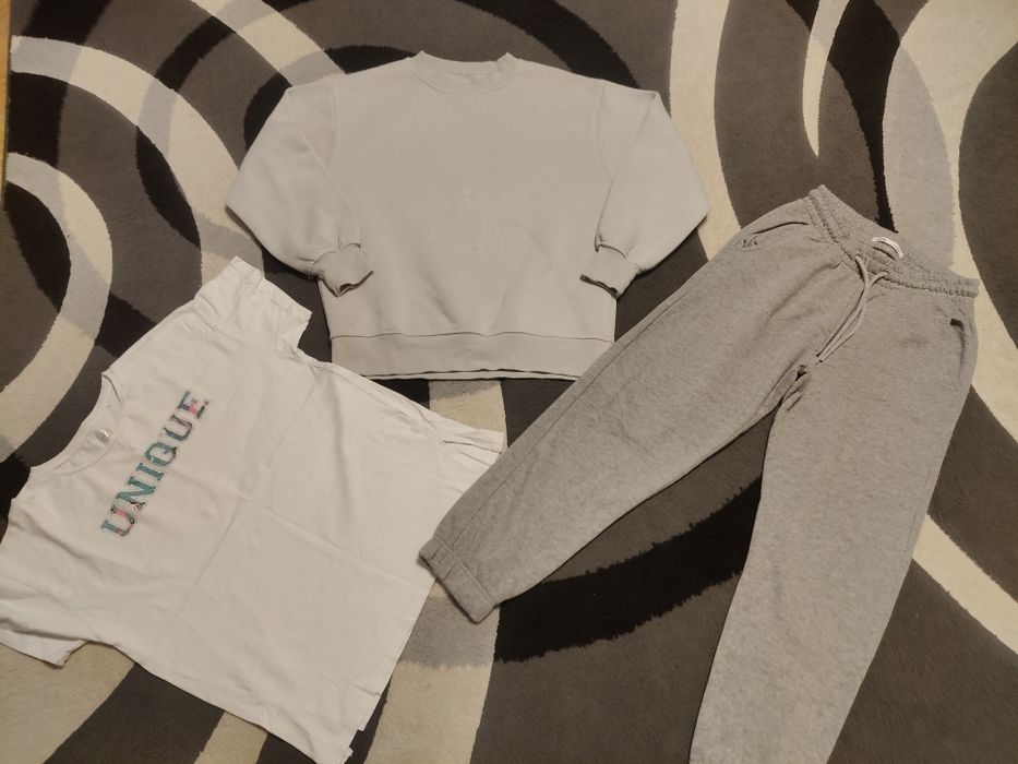 Zestaw ciuchów dla dziewczynki rozm.158 cm bluza zara