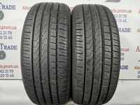 2 шт. 215/55 R17 Pirelli Cinturato P7 літні шини б/у, 7-7,5 мм