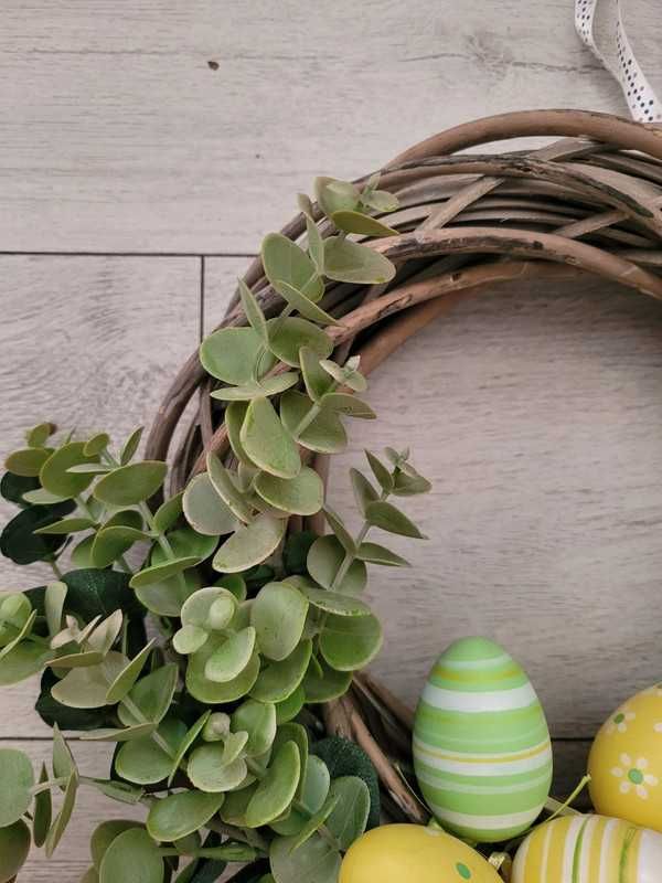 Wianek wielkanocny 38cm