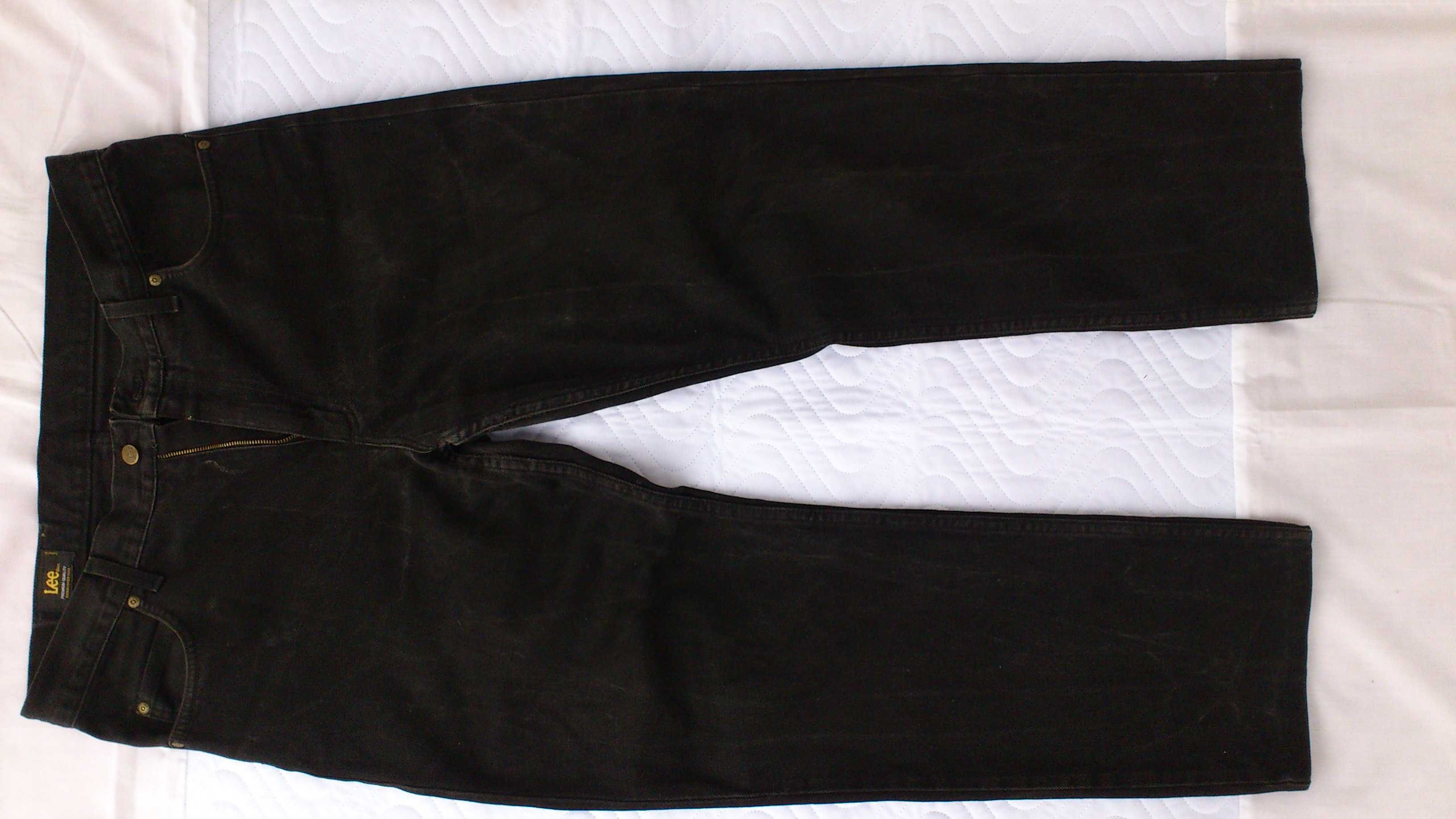 Джинсы LEE Brooklyn,чёрные,плотные Мальта.W36L32,нашW47\L106соттоn100%